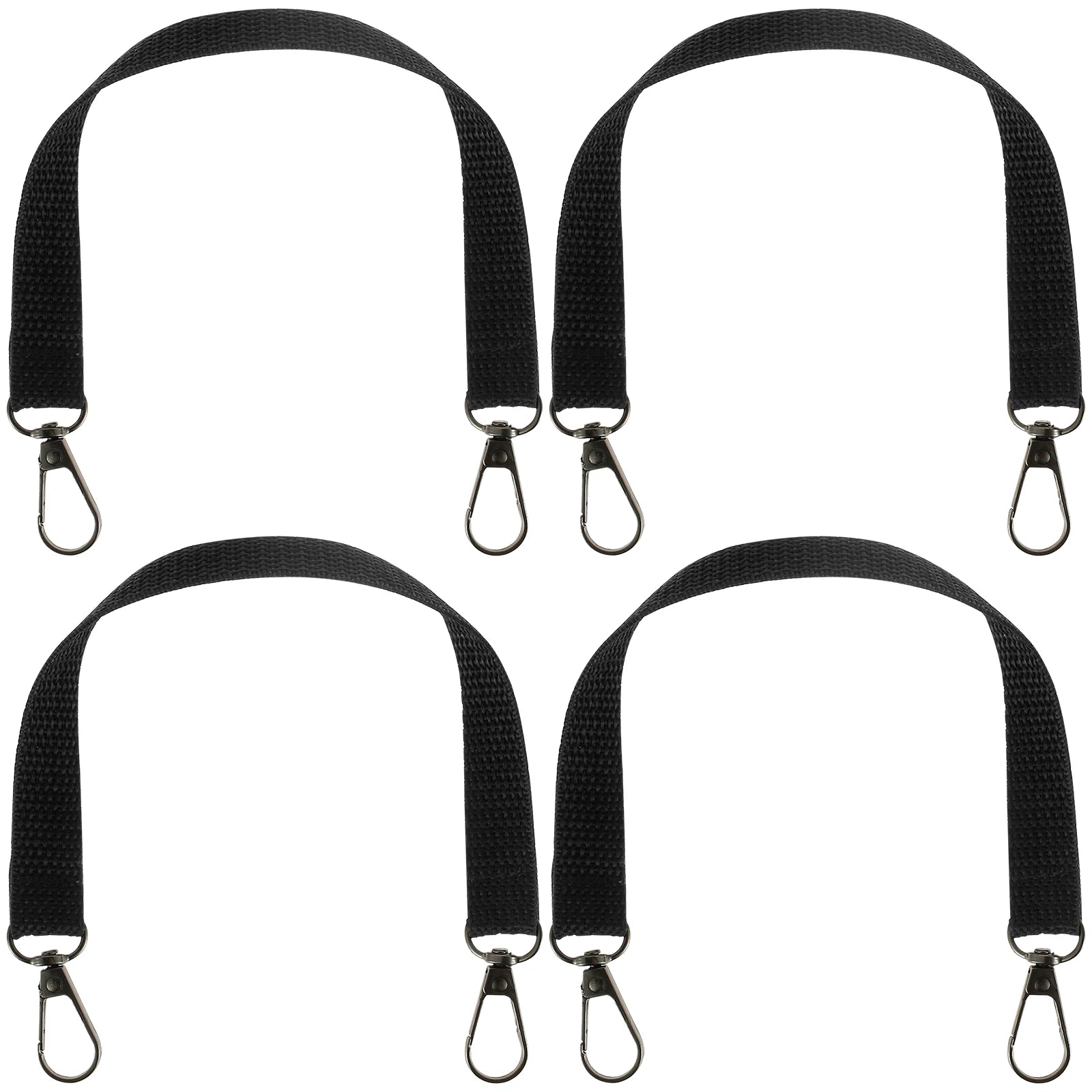 4Pcs Electrical Tape Holder Straps Heavy Duty Tape Holder Chain with Carabiner Hooks Thong Waist Tape Holder Lanyard Polyester