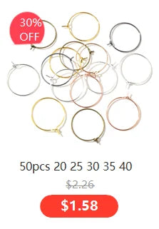 10pcs 60x36mm DIY Earrings Hair Jewelry Making Gold Silver Color Wedding Accessories Copper Metal Bridal Hair Combs Findings