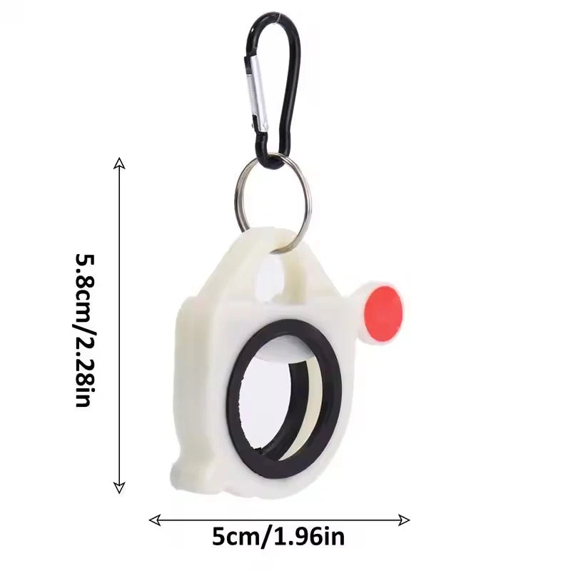 1-10Pcs Fluorescent Cable Tie Organizer Durable Plastic Storage Tools Portable Tie Holder Practical Wiring Cable Strap Organizer