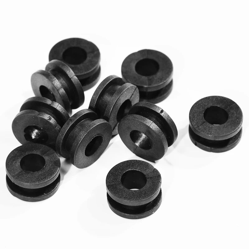 10pcs Motorcycle Rubber Grommets Gasket Kits Bolt Assortment Set Motorcycle Parts For Honda Yamaha Suzuki Motorcycle Grommets