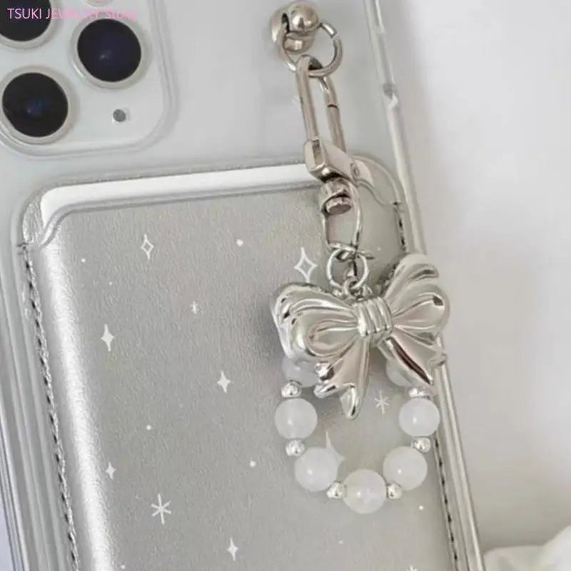 62KE Trendy Phone Accessories Stylish Beads Holder Suitable for Fashionable Look