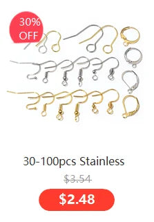 10pcs 60x36mm DIY Earrings Hair Jewelry Making Gold Silver Color Wedding Accessories Copper Metal Bridal Hair Combs Findings